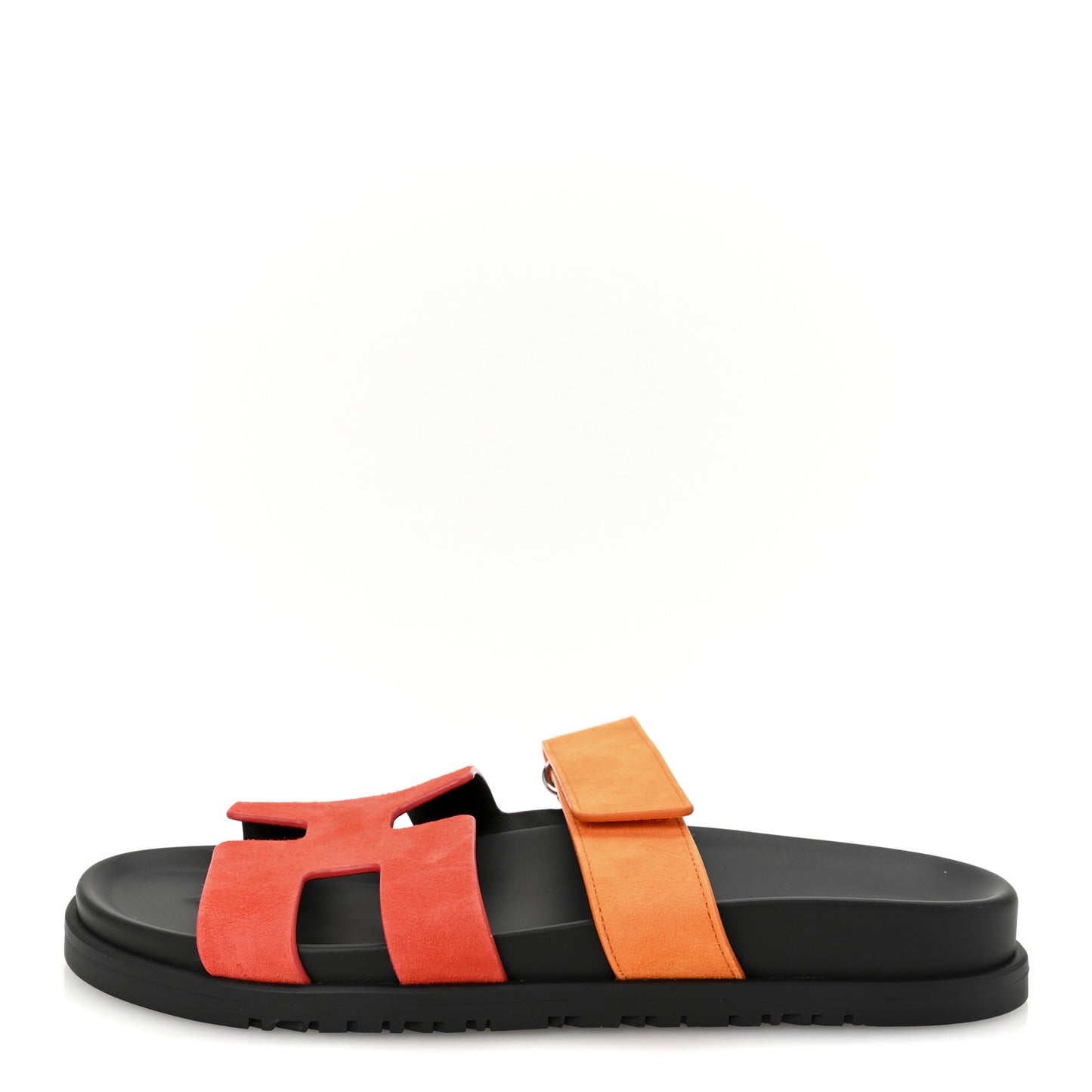 Suede Goatskin Womens Chypre Sandals 38 Rouge Ecarlate