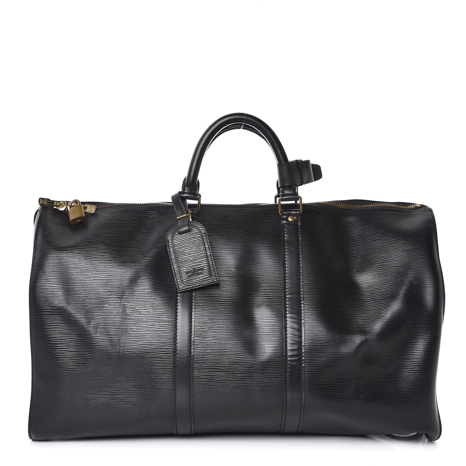Louis Vuitton Epi Keepall 50 Black 1 of 6