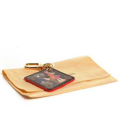Louis Vuitton Monogram Illustre Groom Bag Charm 6 of 7