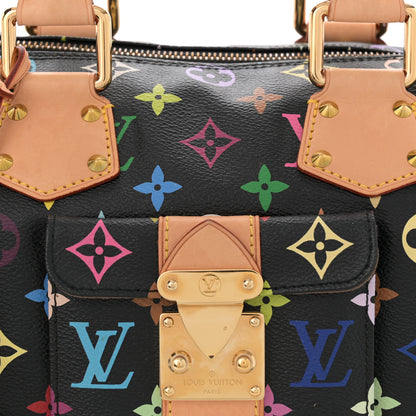 Louis Vuitton Monogram Multicolor Speedy 30 Black 7 of 11
