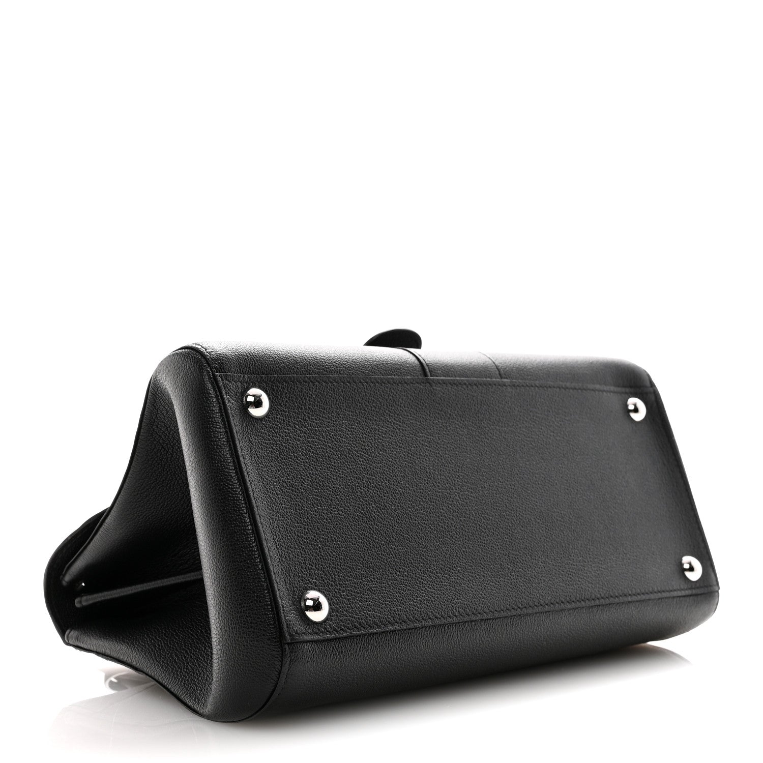 Delvaux Calfskin Mini Brillant East West Satchel Black 5 of 10
