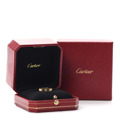 Cartier 18K Yellow Gold 3.5mm LOVE Wedding Band Ring 54 6.75 6 of 6