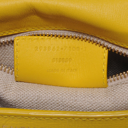 Balenciaga Agneau Padlock All Day Yellow 8 of 9