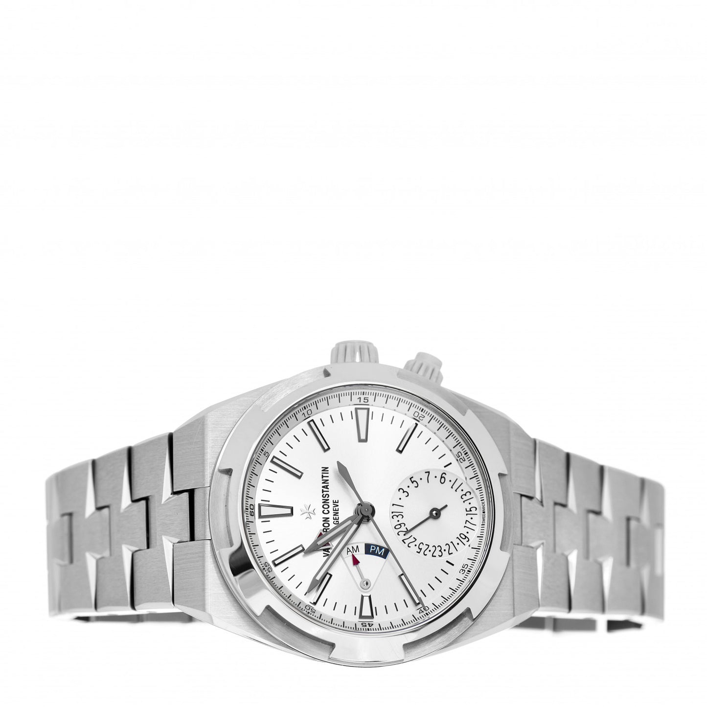 Stainless Steel 41mm Overseas Dual Time Automatic Watch 7900V/110A