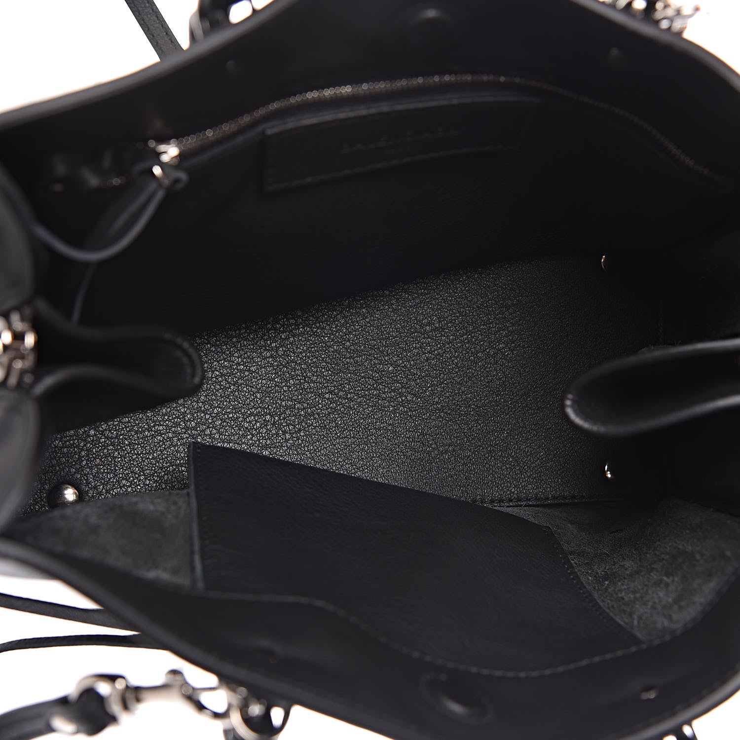 Balenciaga Veau Papier A6 Zip Around Tote Black 5 of 9