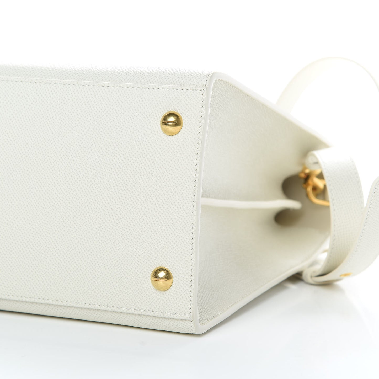 Grained Calfskin Large St. Honore Tote Latte