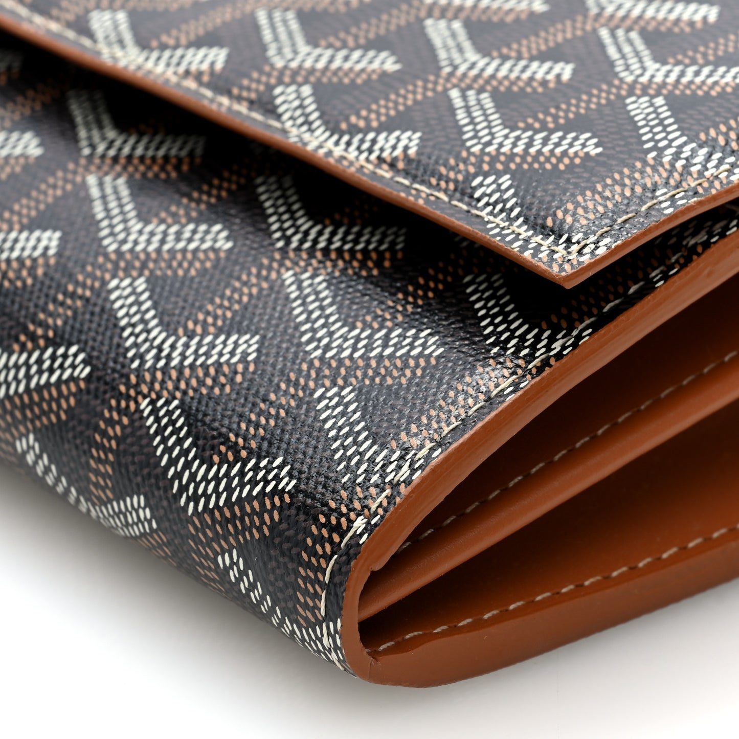 Goyardine Varenne Continental Wallet Black Gold