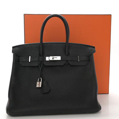 Hermes Togo Birkin 35 Black 11 of 11