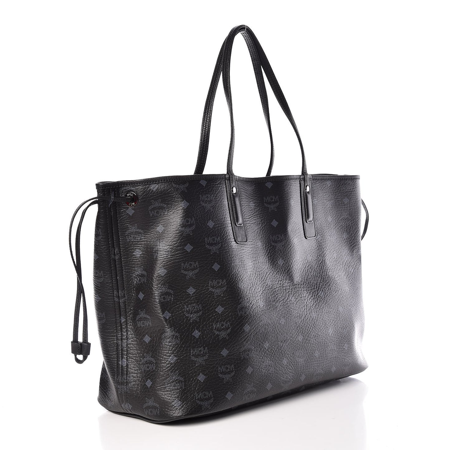 Visetos Large Liz Reversible Shopper Tote Black