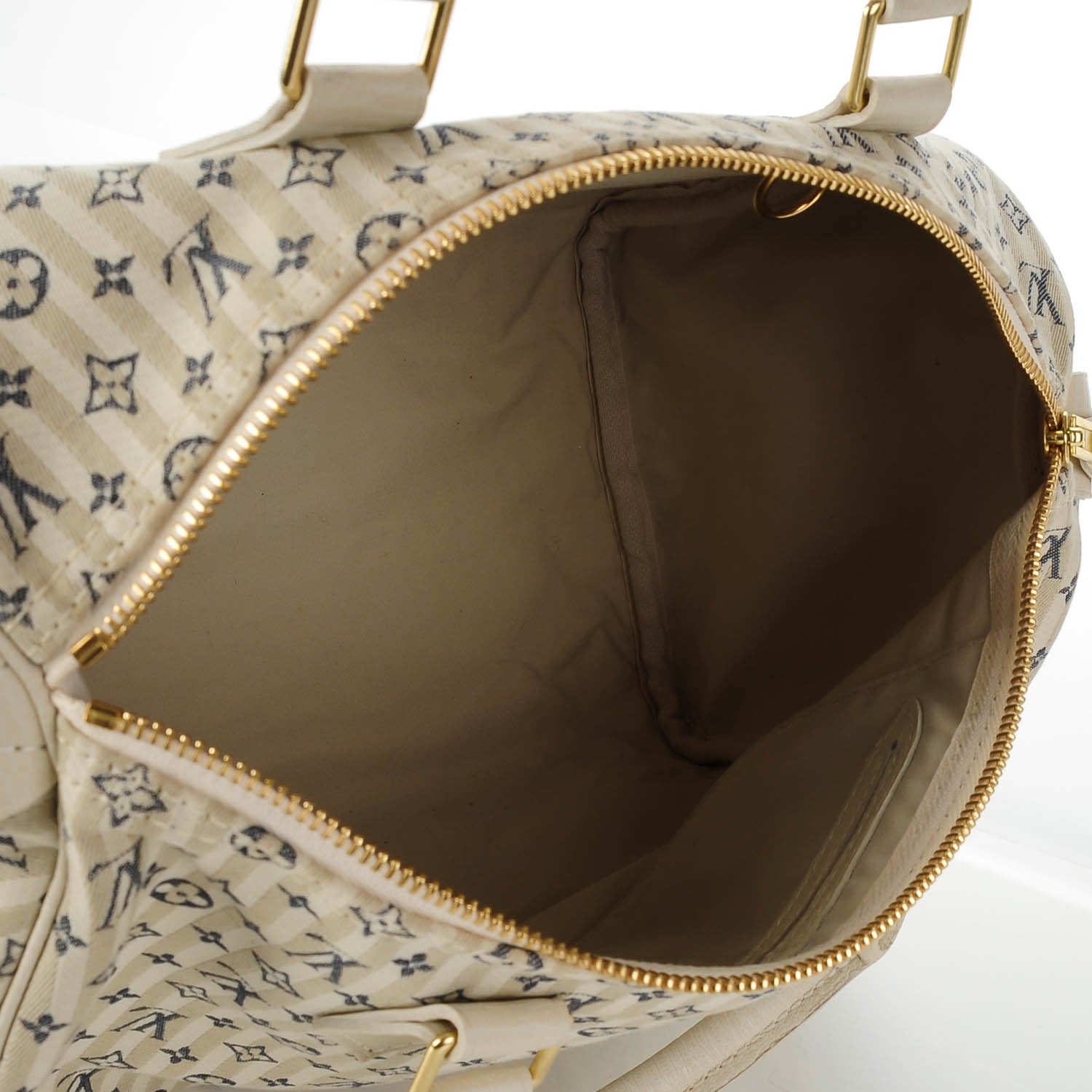 Louis Vuitton Mini Lin Croisette Speedy 30 Blue 5 of 7