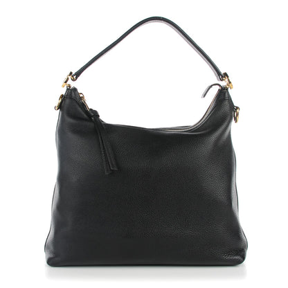 Gucci Pebbled Calfskin Small Miss GG Hobo Black 1 of 7