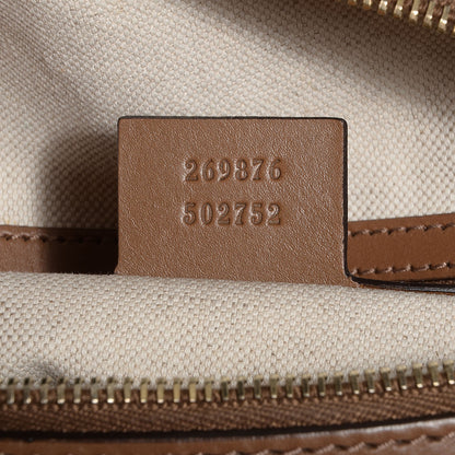 Gucci Monogram Vintage Web Small Boston Maple Brown 7 of 7