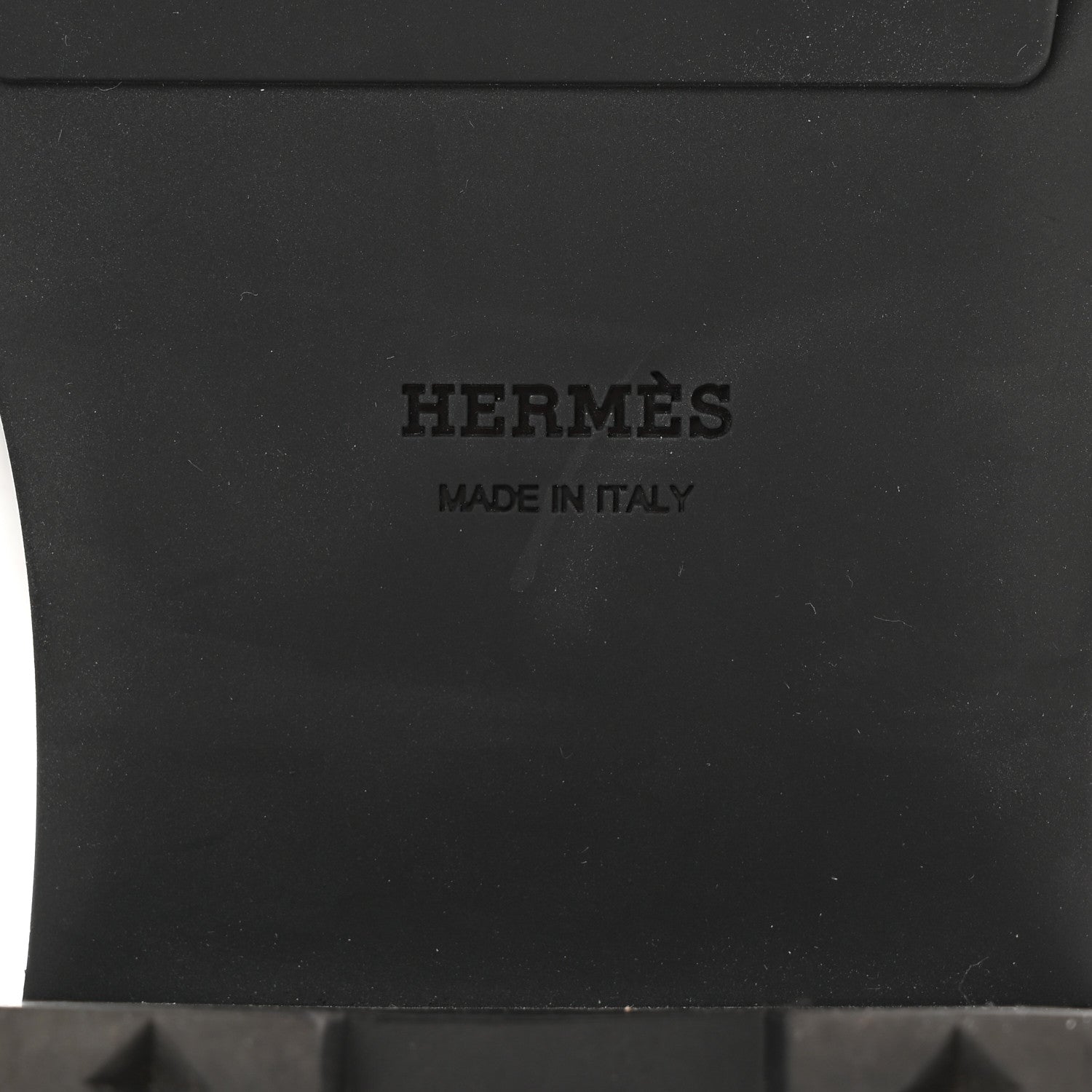 Hermes Glossed Calfskin First Oxford 39 Black 6 of 9