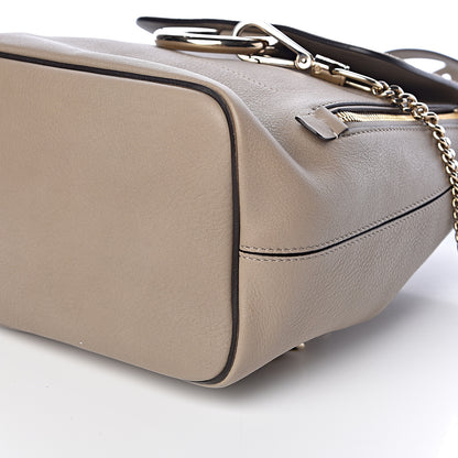 Chloe Suede Calfskin Small Faye Backpack Motty Grey 8 of 9