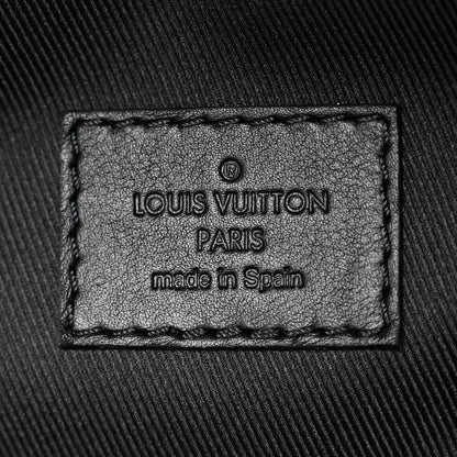 Louis Vuitton Calfskin Monogram Shadow Racer Backpack Black 6 of 9