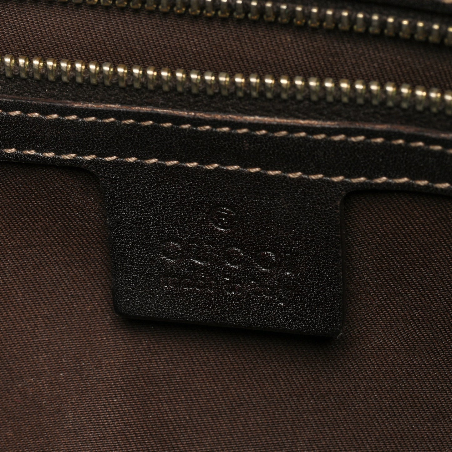 Monogram Large Horsebit 85th Anniversary Hobo Dark Brown