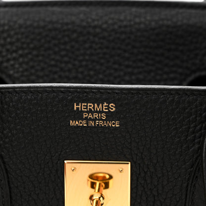 Hermes Togo Birkin 35 Black 6 of 12