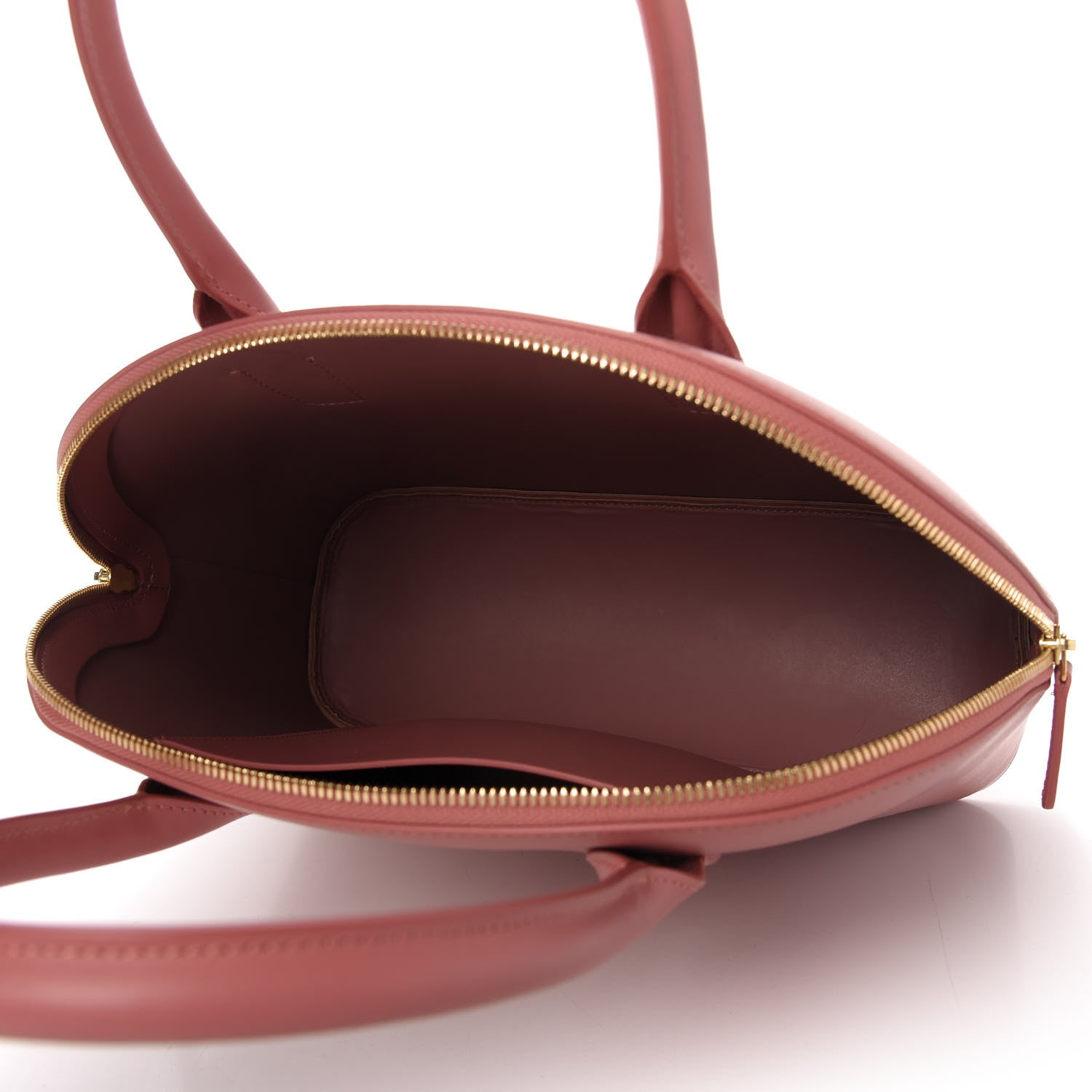 Mansur Gavriel Calfskin Top Handle Rounded Bag Blush 5 of 9