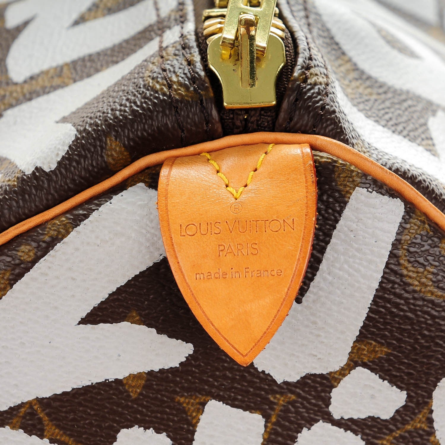Louis Vuitton Graffiti Keepall 50 Silver 6 of 10
