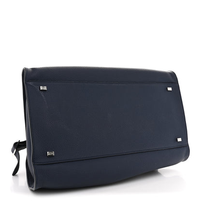The Row Matte Grained Calfskin Soft Margaux 15 Indigo 4 of 10