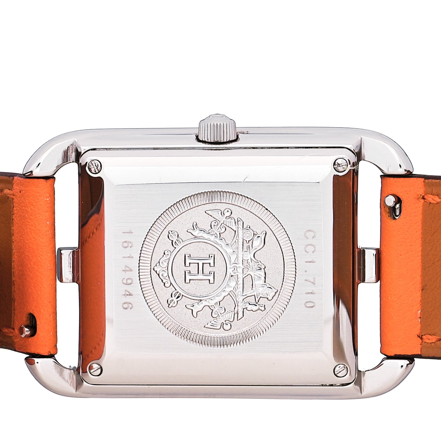 Stainless Steel Swift 29mm Cape Cod Double Tour Automatic Watch Orange