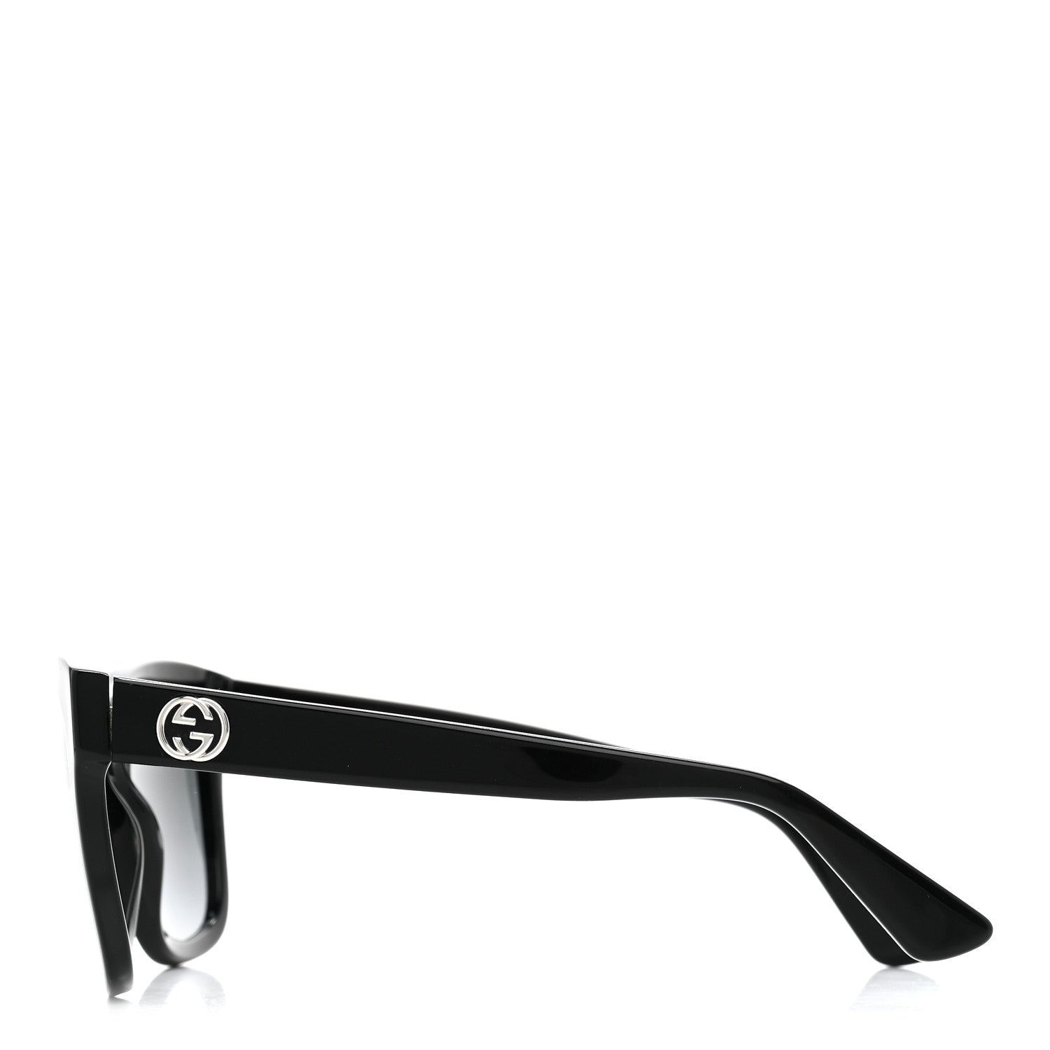 Gucci Acetate Square Frame Sunglasses GG0032S Black 3 of 7
