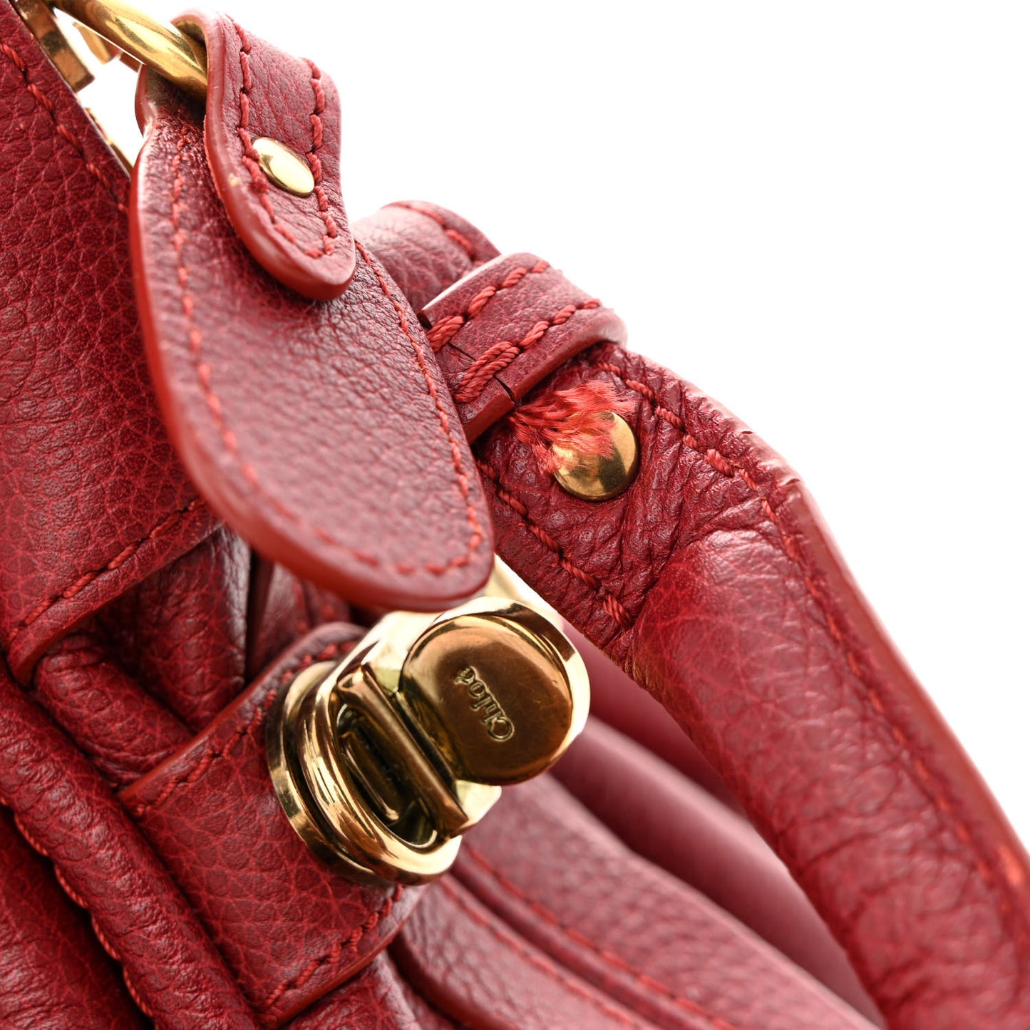 Calfskin Medium PARATY Berry Cupcake