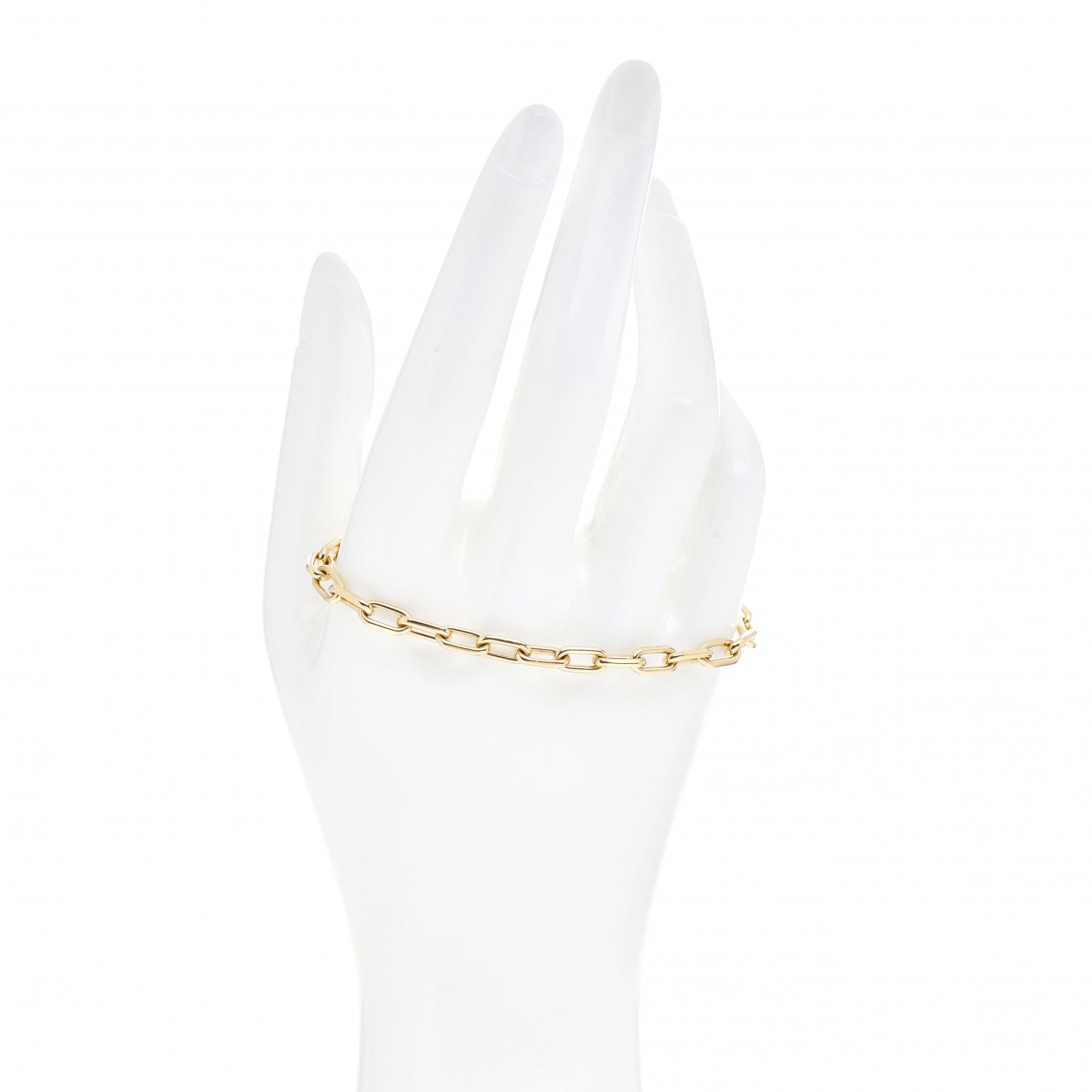 Cartier 18K Yellow Gold Spartacus Link Chain Bracelet 2 of 4