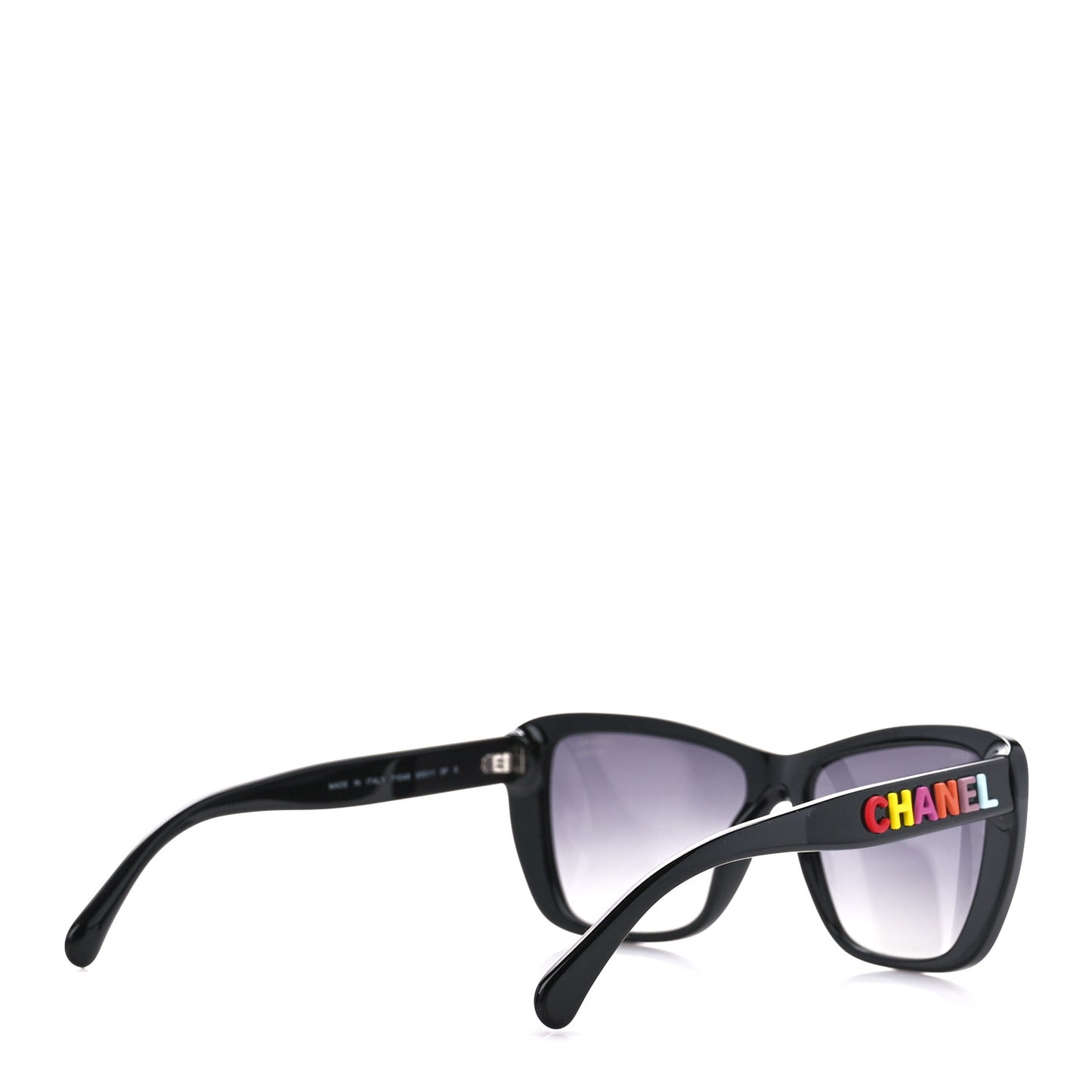 Acetate Polarized Butterfly Sunglasses 71548A Black