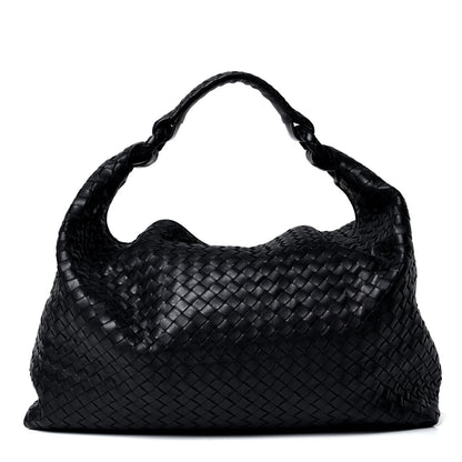 Bottega Veneta Nappa Intrecciato Sloane Hobo Black 1 of 4