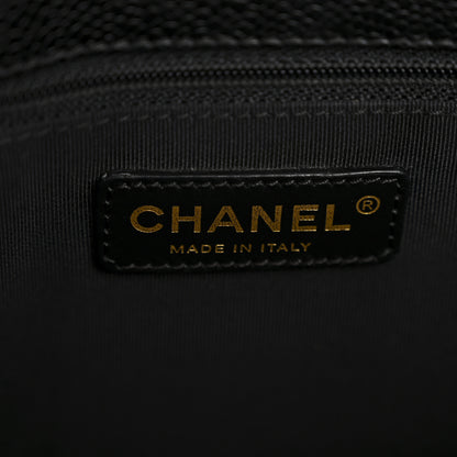Chanel Caviar Quilted Grand Shopping Tote GST Black 6 of 14