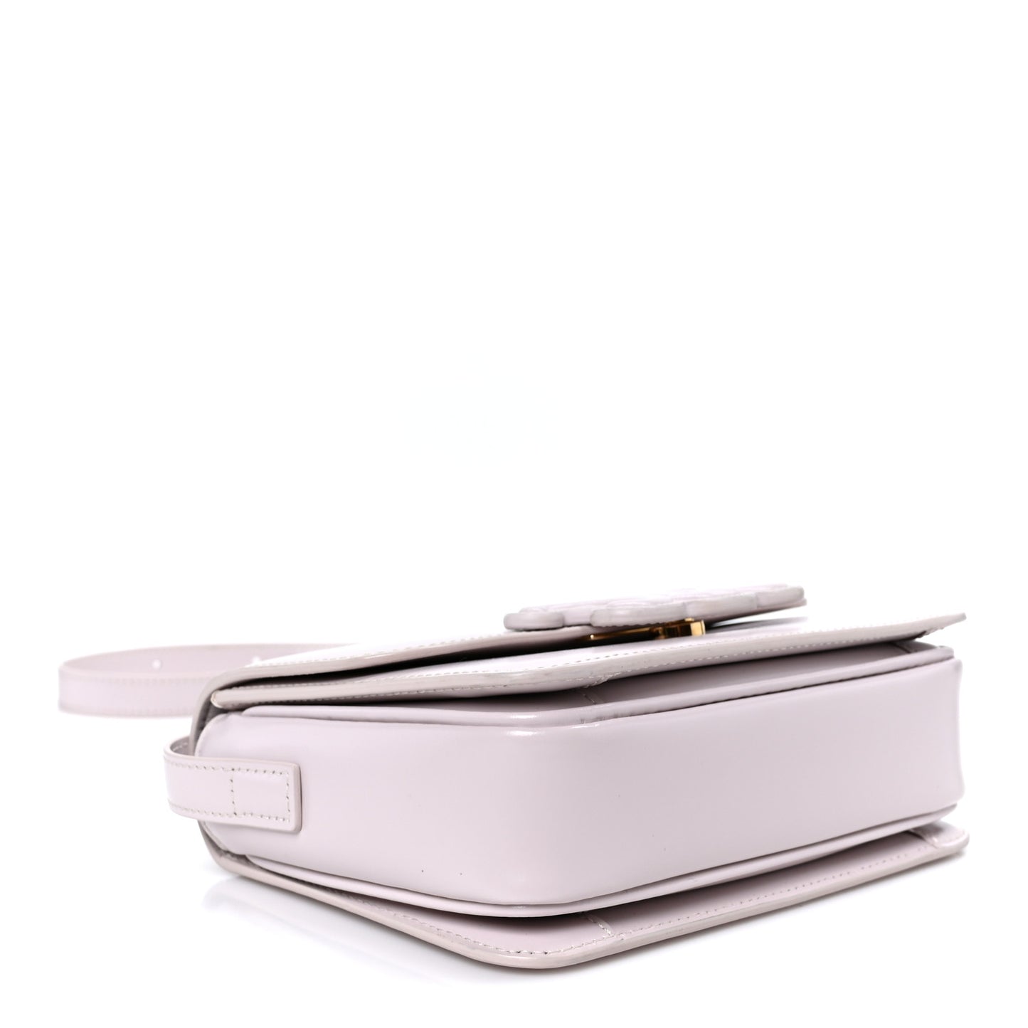 Shiny Calfskin Teen Cuir Triomphe Poudre
