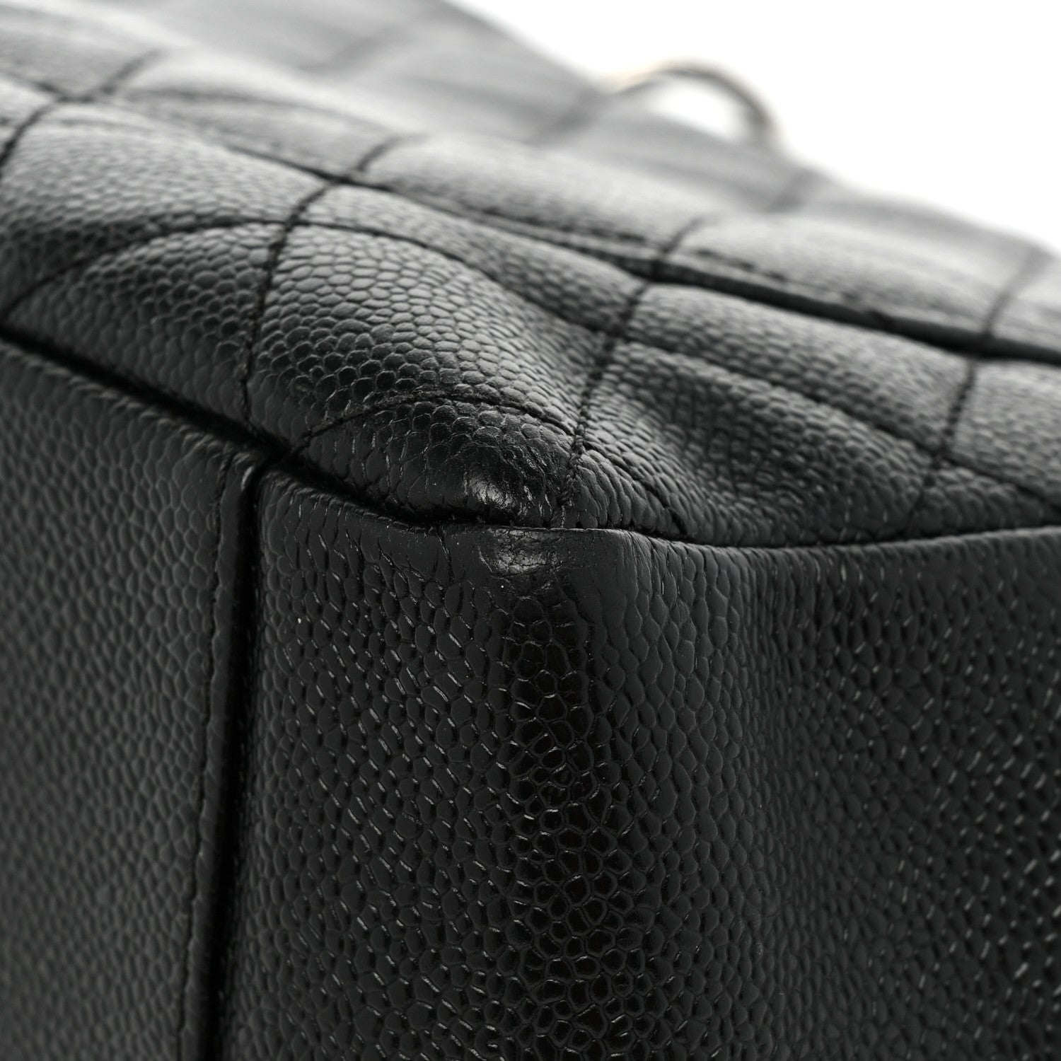 Chanel Caviar Quilted Grand Shopping Tote GST Black 14 of 14