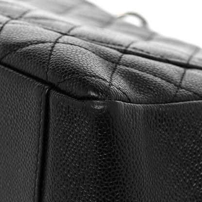 Chanel Caviar Quilted Grand Shopping Tote GST Black 14 of 14