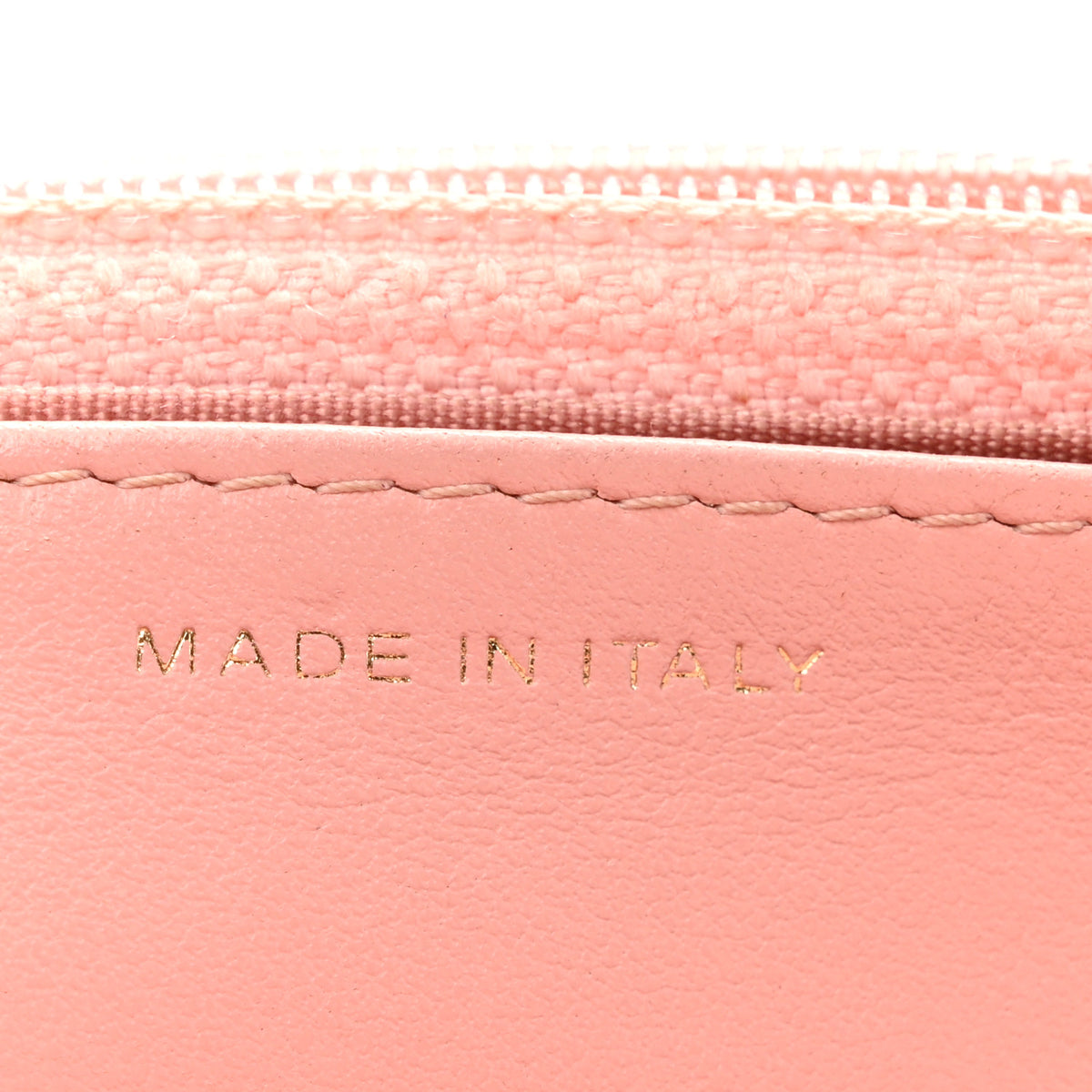 Caviar Quilted Boy Wallet On Chain WOC Pink