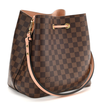 Louis Vuitton Damier Ebene Neonoe MM Venus Pink 3 of 10