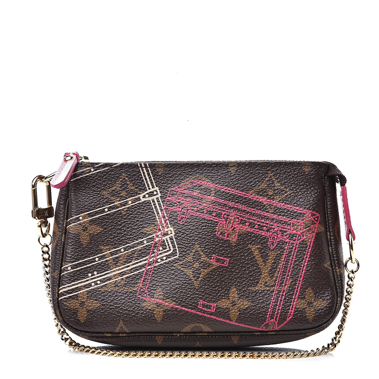 Monogram 2014 Christmas Animation Mini Pochette Accessories