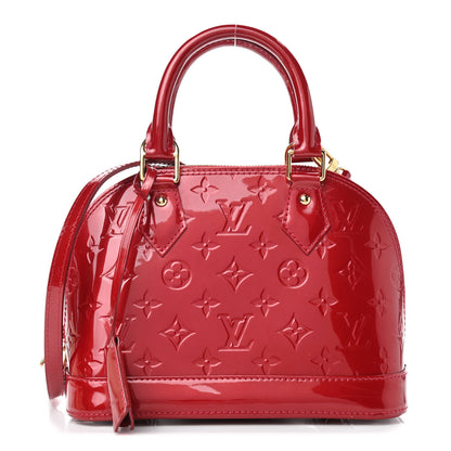 Louis Vuitton Vernis Alma BB Rose Indien 1 of 8