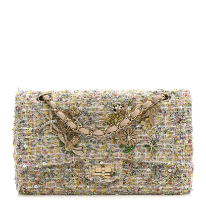 Chanel Tweed Garden Party 2.55 Reissue 225 Flap Multicolor 1 of 11