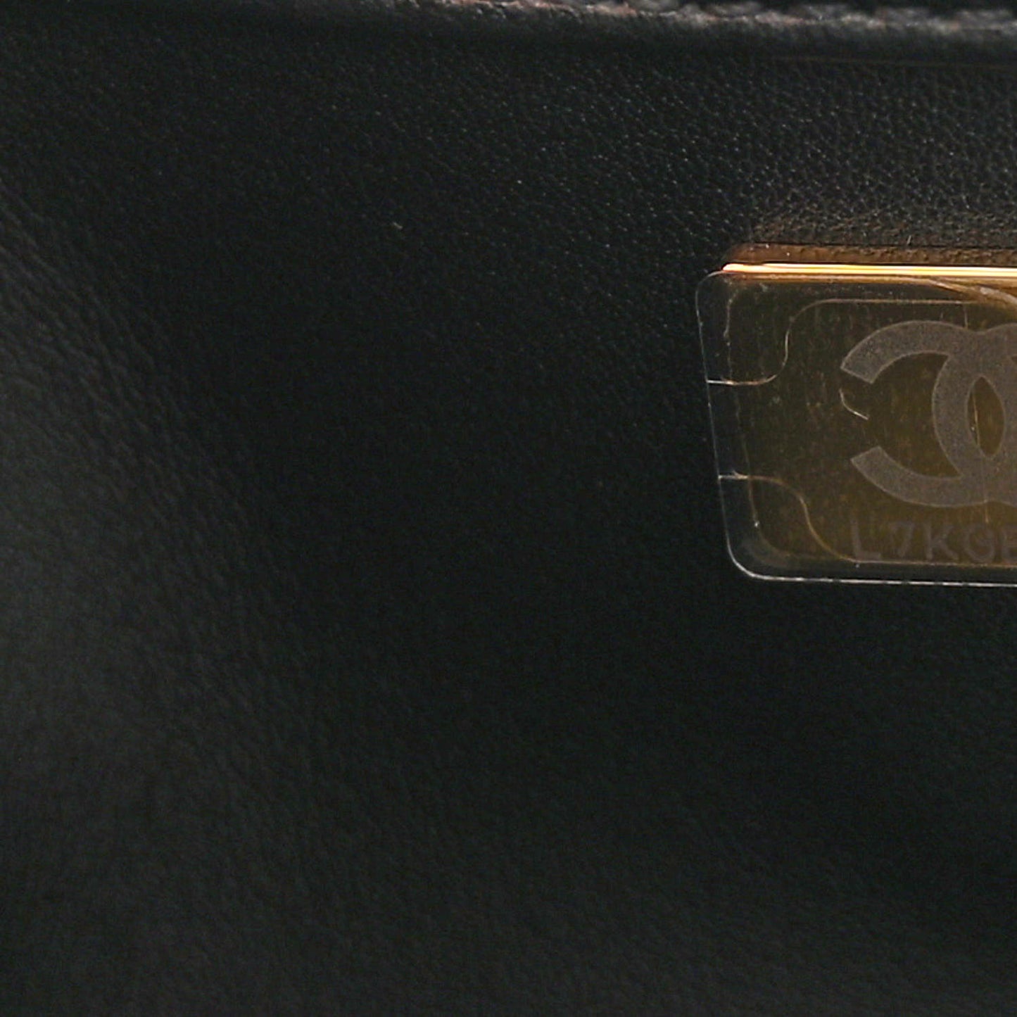 Lambskin Quilted Small Trendy CC Chain Dual Handle Flap Bag Black