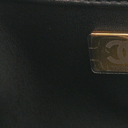 Chanel Lambskin Quilted Small Trendy CC Chain Dual Handle Flap Bag Black 7 of 11