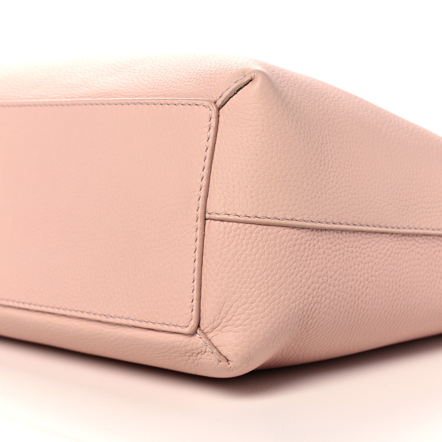 Burberry Grainy Calfskin Remington Tote Pale Ash Rose 5 of 12