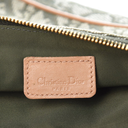 Christian Dior Monogram Mini Saddle Pochette Green 6 of 12