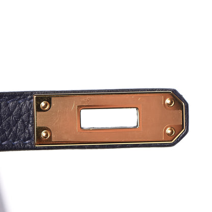 Hermes Togo Kelly Ado Backpack Bleu Nuit 25 of 32