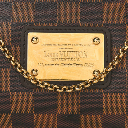 Louis Vuitton Damier Ebene Eva Clutch 8 of 10