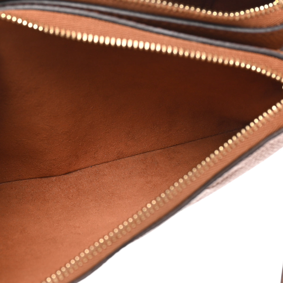 Louis Vuitton Empreinte Monogram Giant Double Zip Pochette Caramel 6 of 11