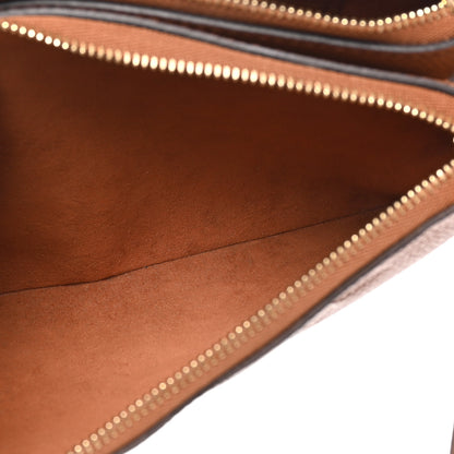 Louis Vuitton Empreinte Monogram Giant Double Zip Pochette Caramel 6 of 11