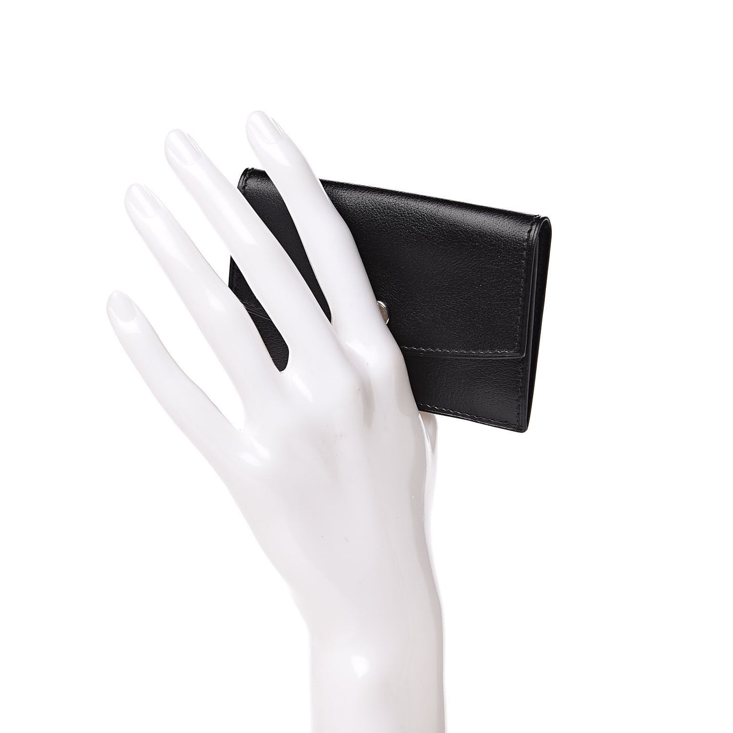 Box Envelope Card Holder Black