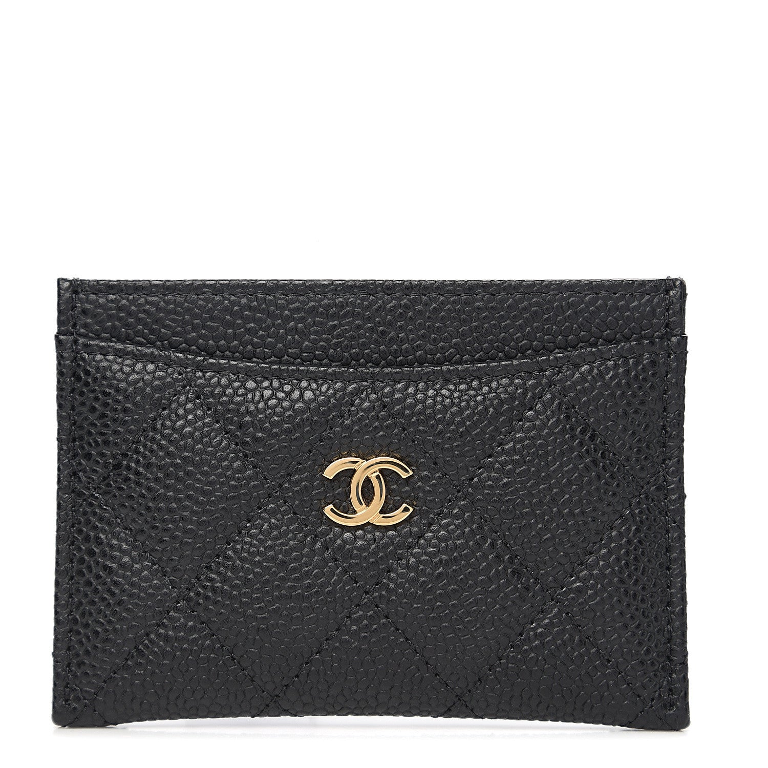 Chanel Caviar Quilted Card Holder Black 1 of 8