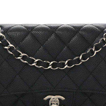 Chanel Caviar Quilted Small Double Flap Black 8 of 11